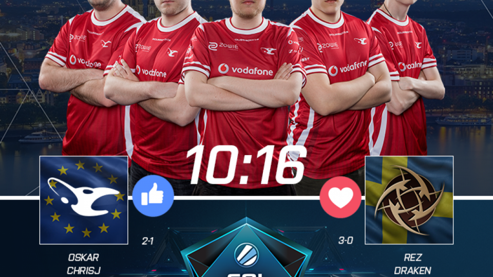 ESL One - NiP vs Mouz